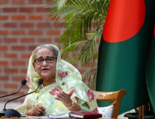 Former Bangladesh PM Sheikh Hasina