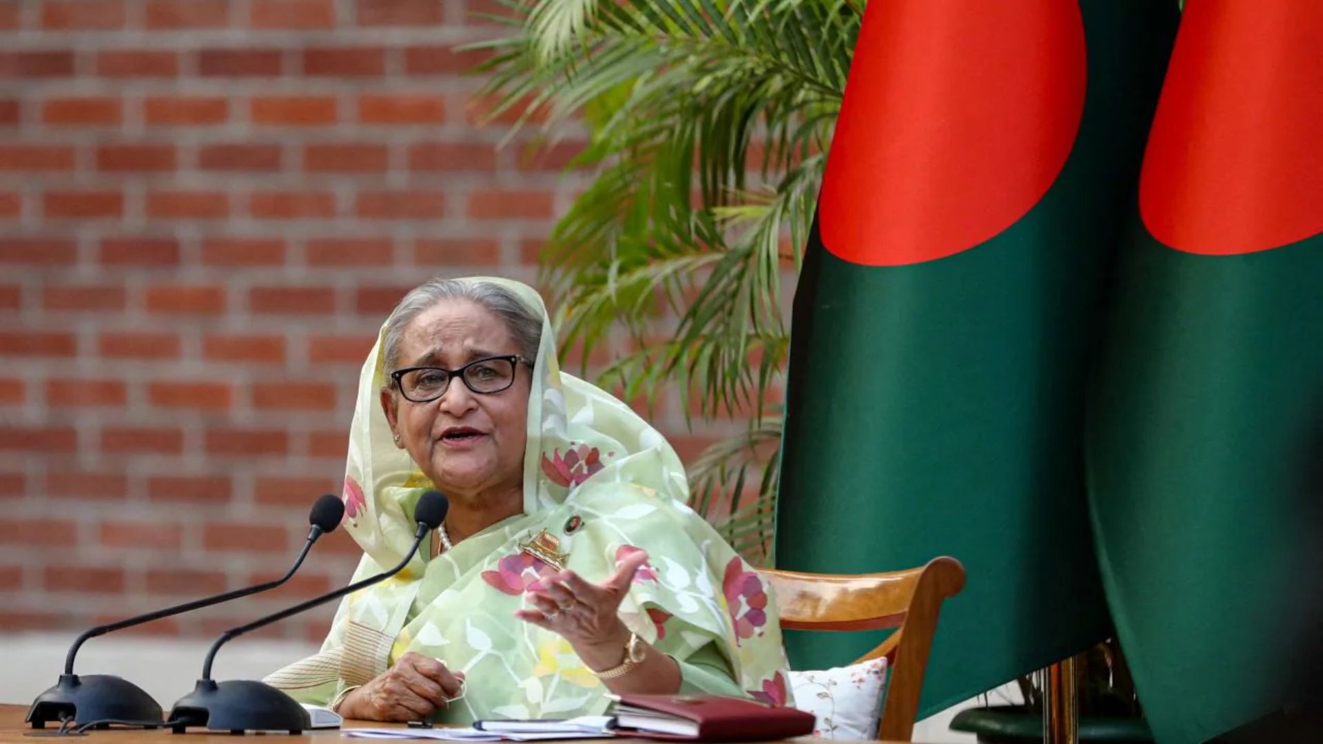 Former Bangladesh PM Sheikh Hasina